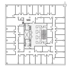 10107-10119 Jasper Av NW, Edmonton, AB à louer Plan d’étage– Image 1 sur 1