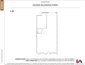 2900 Adams St, Riverside, CA à louer Plan d’étage– Image 1 sur 1