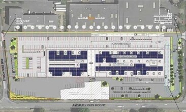 Industriel/Logistique dans Gennevilliers à louer Plan de site– Image 2 sur 2