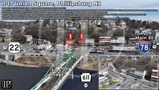 Plus de détails pour 11 & 17 Union Square – Local commercial à vendre, Phillipsburg, NJ