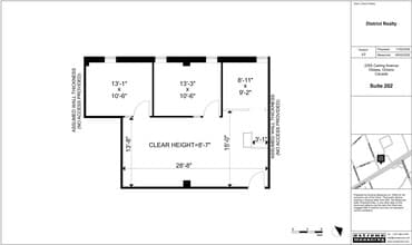 2255 Carling Ave, Ottawa, ON à louer Plan d’étage– Image 1 sur 9
