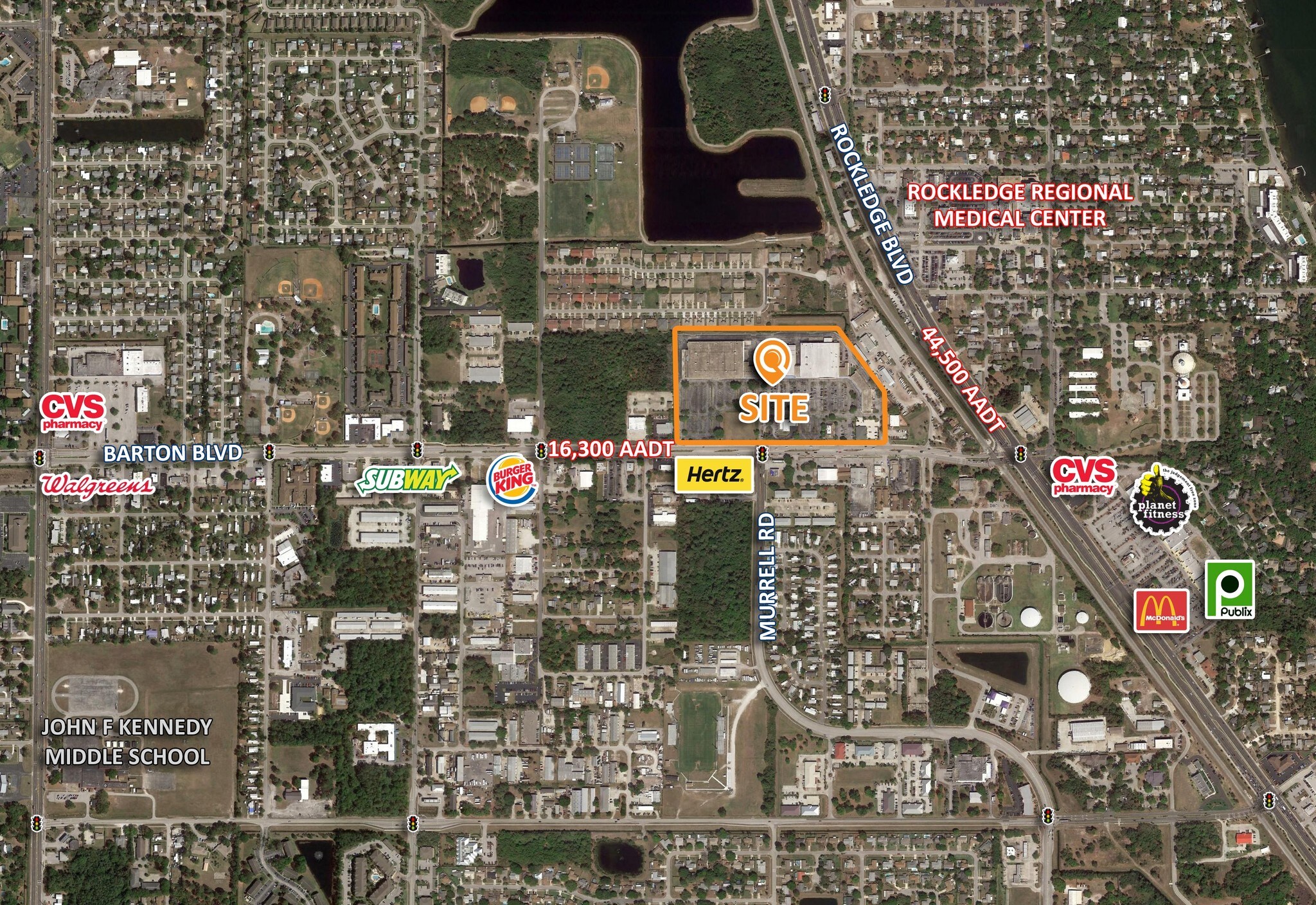 188 Barton Blvd, Rockledge, FL à louer Photo principale– Image 1 sur 5