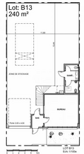 Industriel/Logistique dans Gellainville à louer Plan de site– Image 1 sur 3