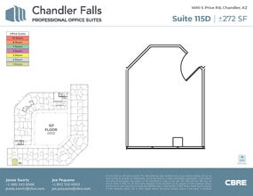 1490 S Price Rd, Chandler, AZ à louer Plan d’étage– Image 1 sur 1