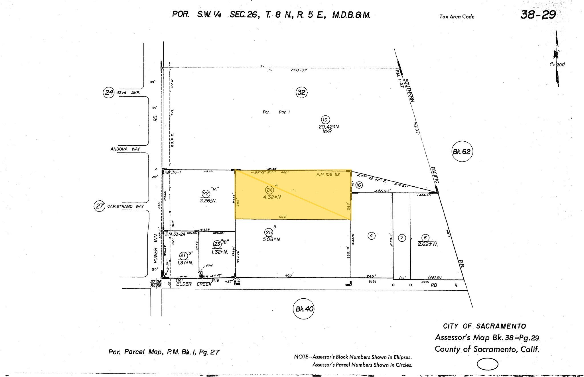 8141 Elder Creek Rd, Sacramento, CA à louer Plan cadastral– Image 1 sur 2