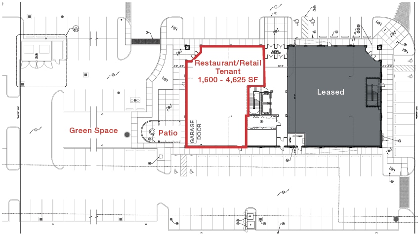 7007 N High St, Worthington, OH à louer Plan d’étage– Image 1 sur 1