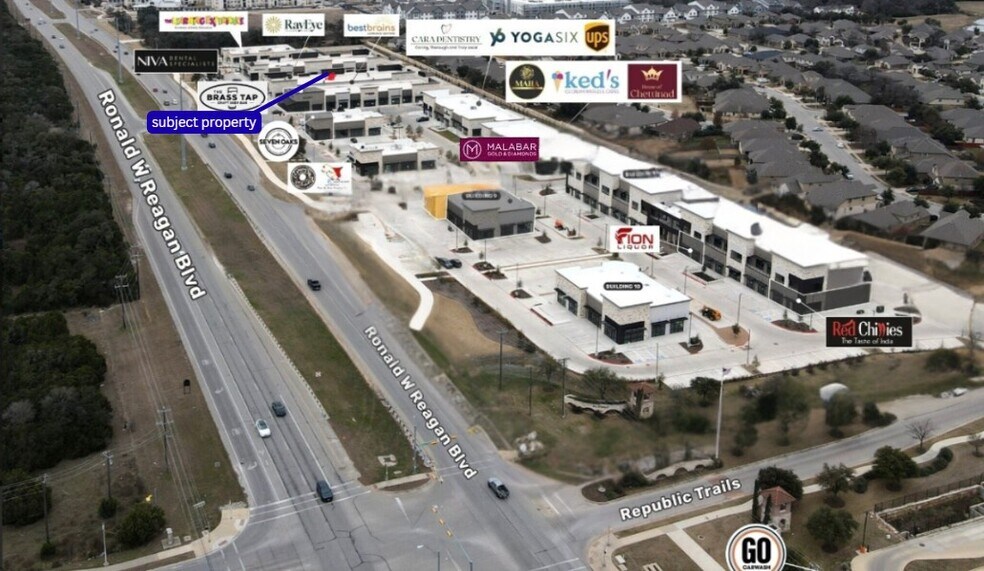 15161 Ronald W Reagan Blvd, Leander, TX à louer - Photo de l’immeuble – Image 1 sur 10