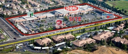 2641-2681 Green River Rd, Corona, CA - Vue aérienne vue de carte