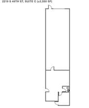 2105 S 48th St, Tempe, AZ à louer Plan d’étage– Image 1 sur 1