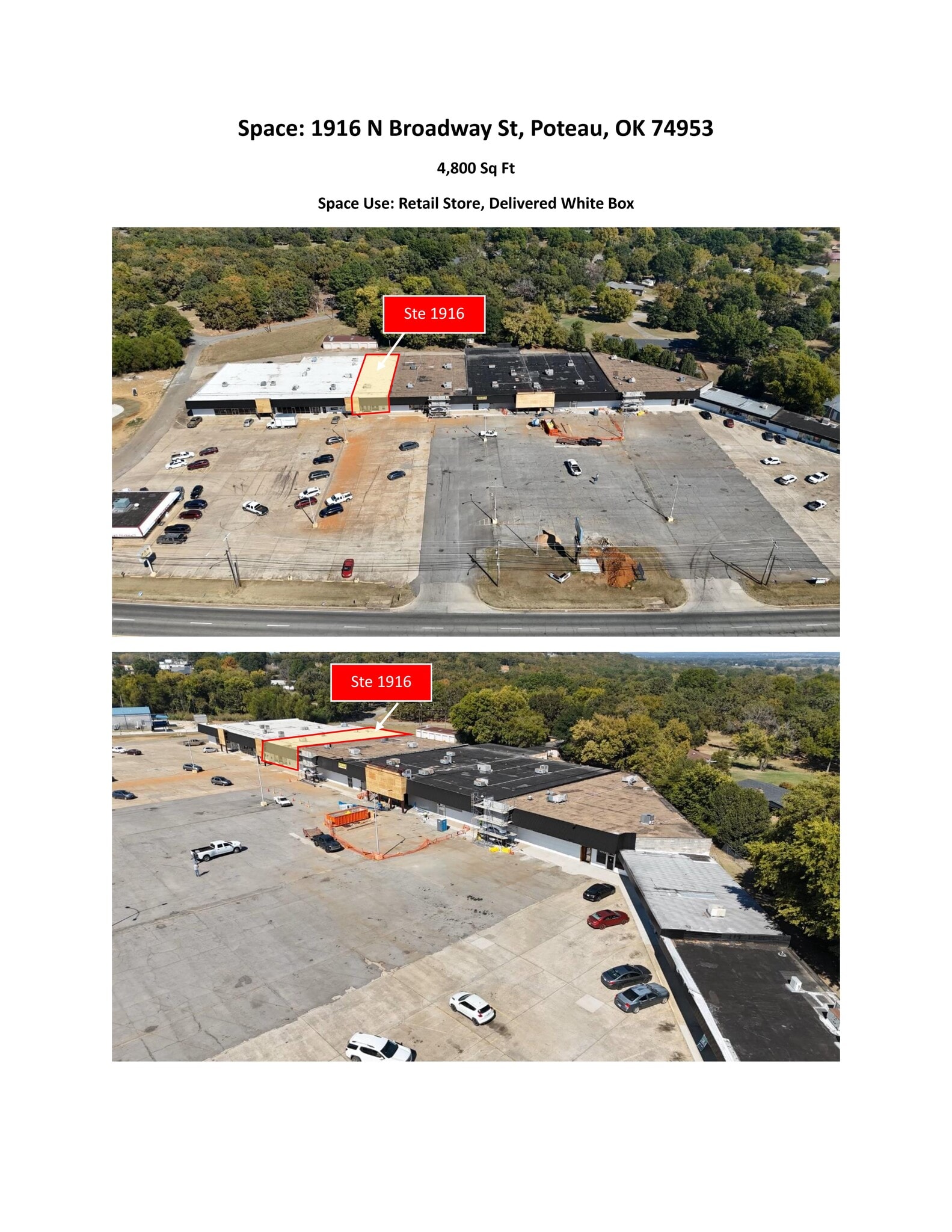 N Broadway, Poteau, OK à louer Plan de site– Image 1 sur 4
