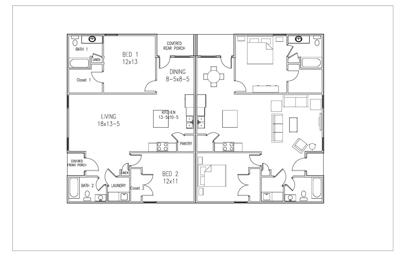 103 Summer Pl, Huntsville, TX 77340 - Lot 16 - - Plan d’étage - Image 1 of 1