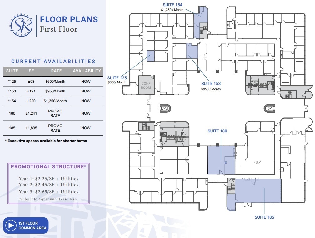 7220 Trade St, San Diego, CA à louer Plan d’étage– Image 1 sur 1