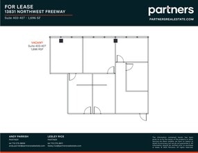 13831 Northwest Fwy, Houston, TX à louer Plan de site– Image 1 sur 1