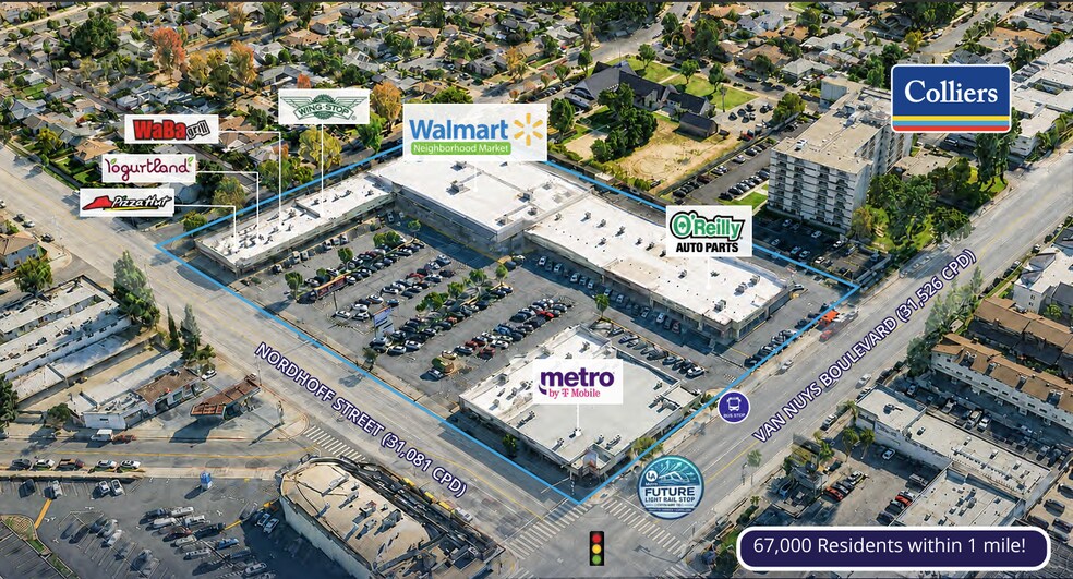 9070 Van Nuys Blvd, Panorama City, CA à louer - Photo de l’immeuble – Image 1 sur 12
