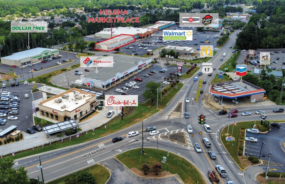 205-335 Helena Marketplace St, Helena, AL à louer - Photo de l’immeuble – Image 3 sur 9