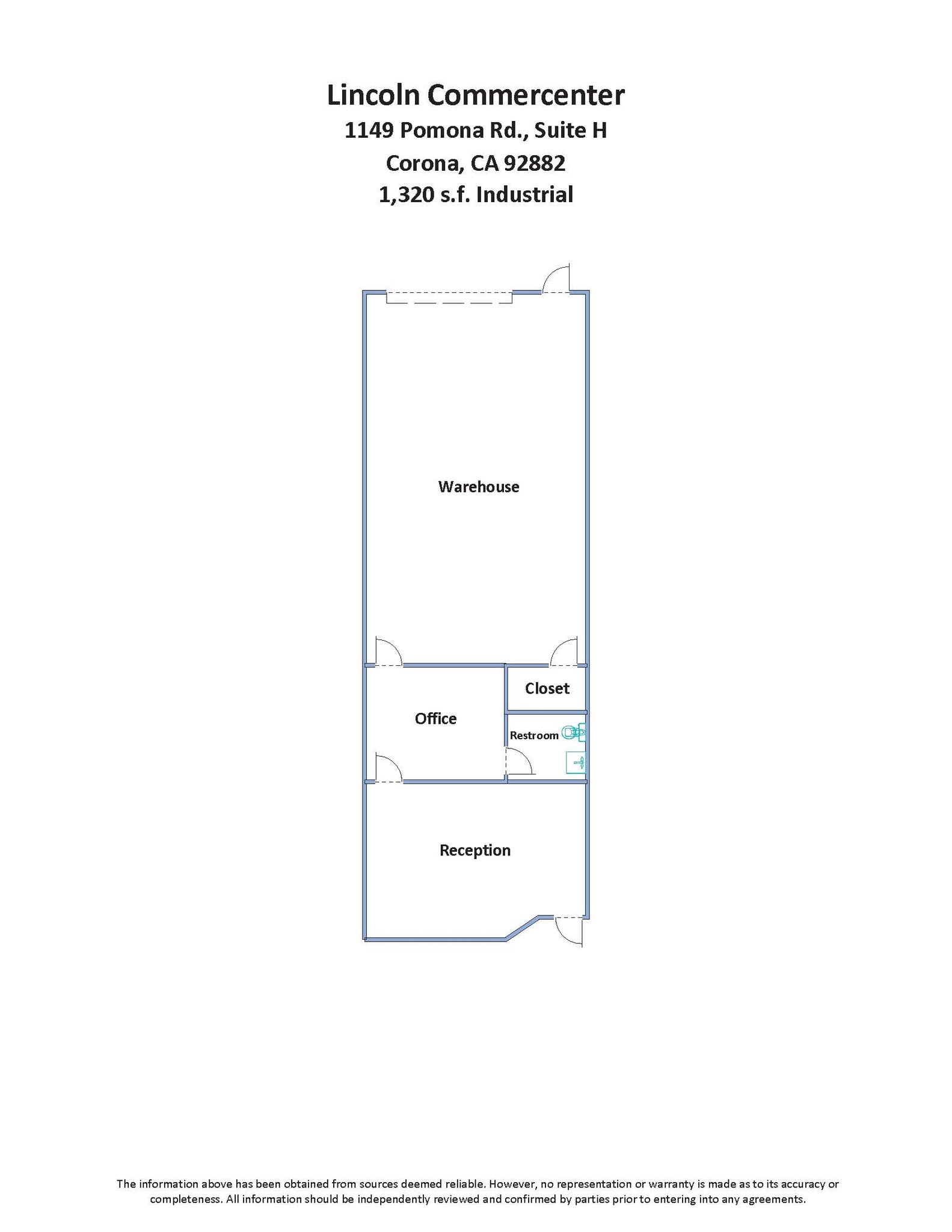 1141 W Pomona Rd, Corona, CA à louer Photo intérieure– Image 1 sur 1