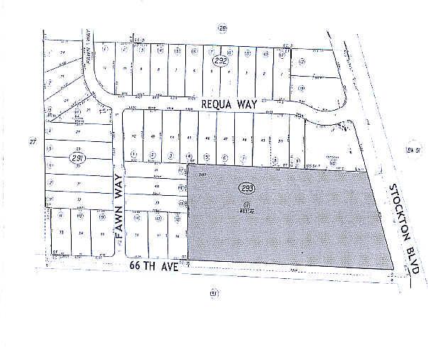 7270-7298 Stockton Blvd, Sacramento, CA à vendre - Plan cadastral – Image 2 sur 15