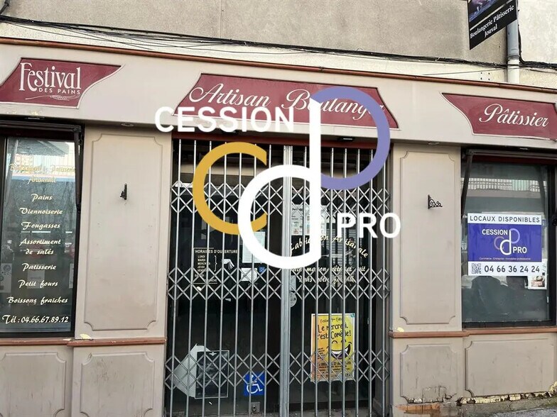 Local commercial dans Nîmes à louer - Photo de l’immeuble – Image 1 sur 5