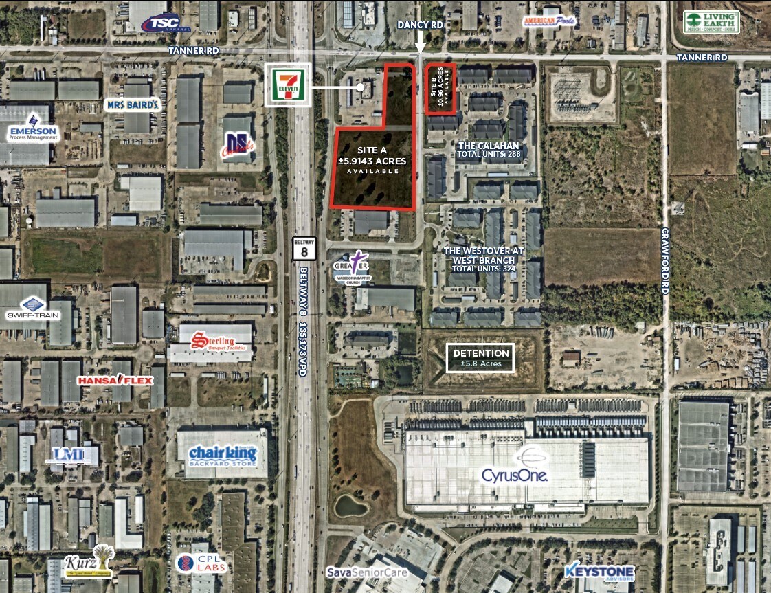 Beltway 8 & Tanner Rd, Houston, TX à vendre Photo principale– Image 1 sur 3