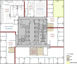 200 Spectrum Center Dr, Irvine, CA à louer Plan d’étage– Image 1 sur 1