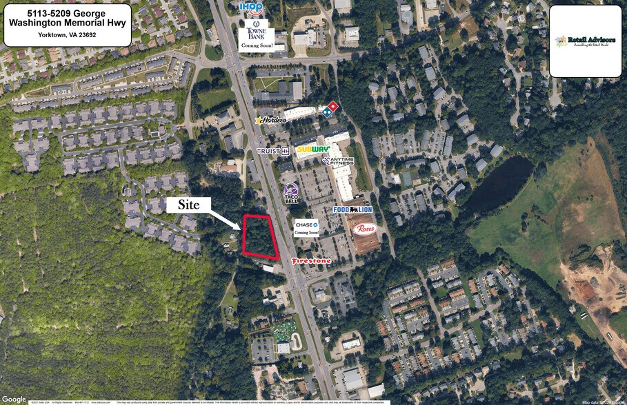 5113-5209 George Washington Mem Hwy, Yorktown, VA à louer - Photo principale – Image 1 sur 2