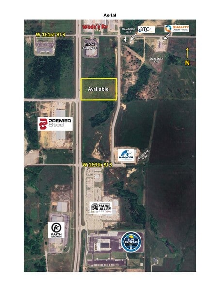 S Broadway St, Glenpool, OK à vendre - Aérien – Image 2 sur 6