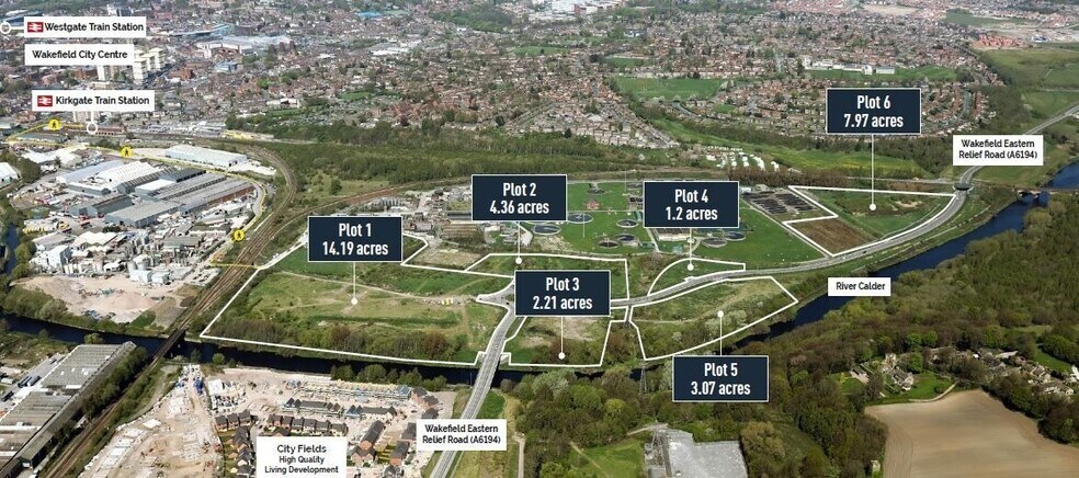 Plot 5 Wakefield Eastern Relief Rd, Wakefield à louer - Aérien – Image 2 sur 2
