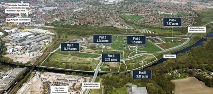Plot 5 Wakefield Eastern Relief Rd, Wakefield, WYK - VUE AÉRIENNE  vue de carte