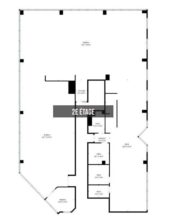 1850 Rue Panama, Brossard, QC à louer Plan d’étage– Image 1 sur 12