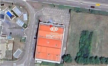 Châteauvilain - VUE AÉRIENNE vue de carte