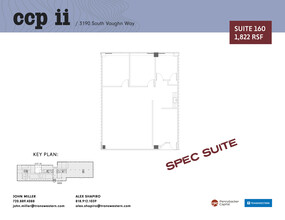 3131 S Vaughn Way, Aurora, CO à louer Plan d’étage type– Image 2 sur 2