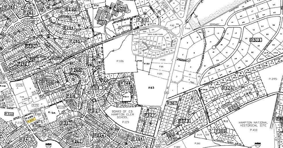 1215 York Rd, Lutherville Timonium, MD à louer - Plan cadastral – Image 3 sur 6