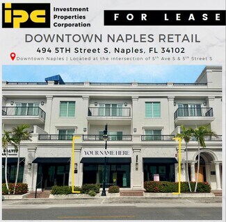 Plus de détails pour 465-494 5th Ave, Naples, FL - Local commercial à louer