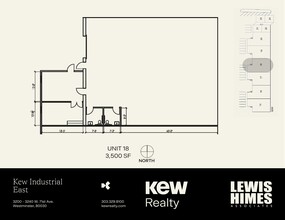 3240 W 71st Ave, Westminster, CO à louer Plan de site– Image 1 sur 1