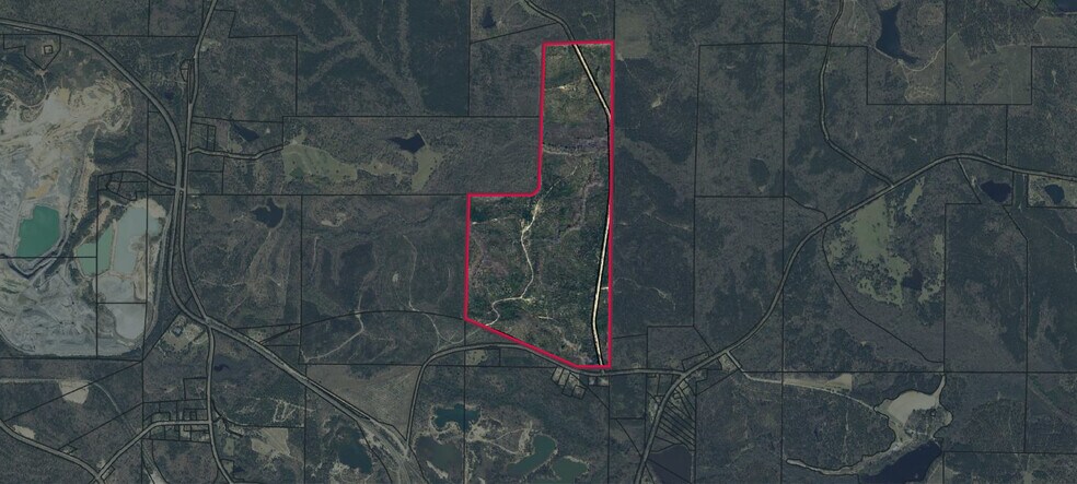 Talbot County Tract 32005A, Junction City, GA à vendre - Aérien – Image 1 sur 2
