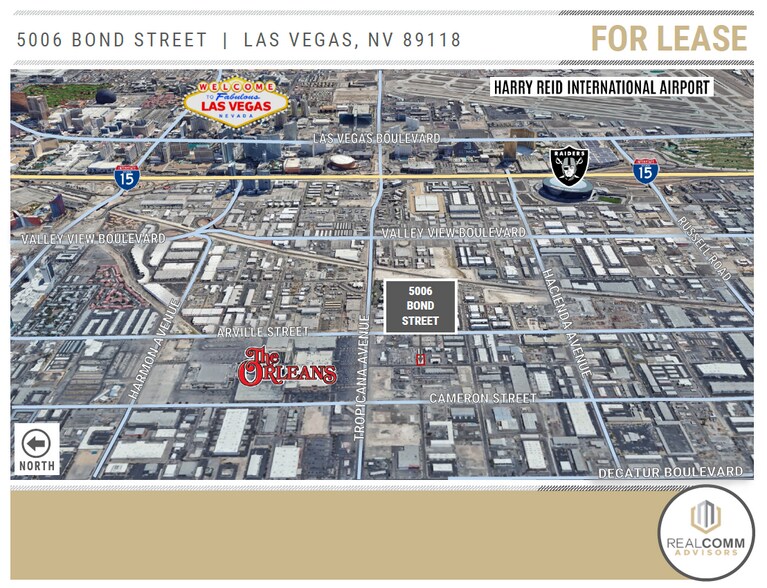 5006 Bond St, Las Vegas, NV à louer - Aérien – Image 3 sur 5