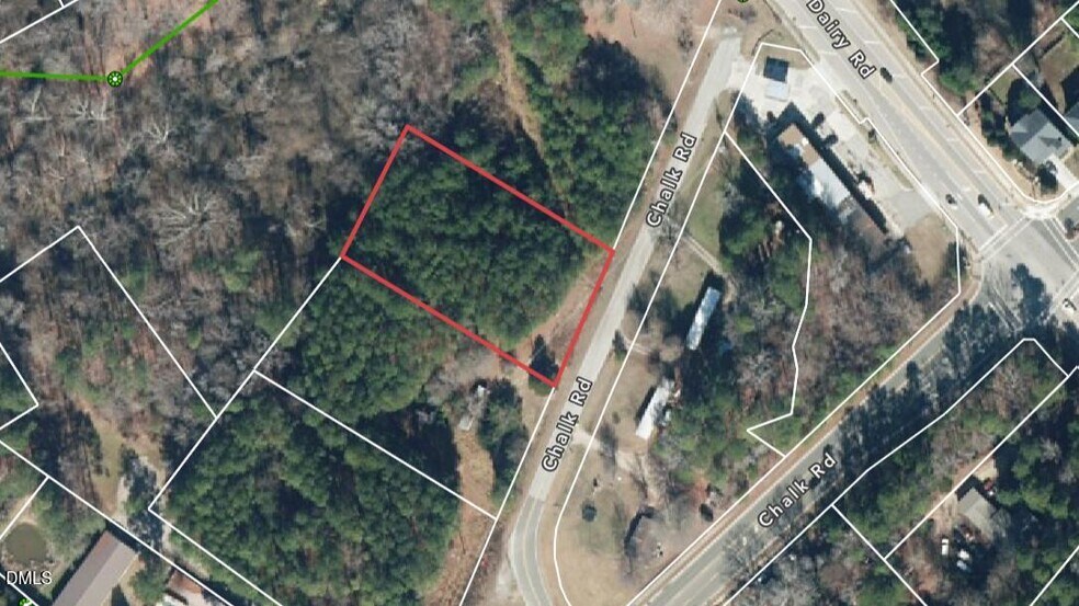 1005 Chalk Rd, Wake Forest, NC à vendre - Aérien – Image 2 sur 4