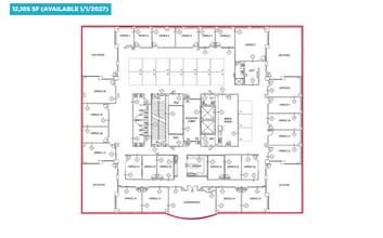 2800 Cantrell Rd, Little Rock, AR à louer Plan d’étage– Image 1 sur 1