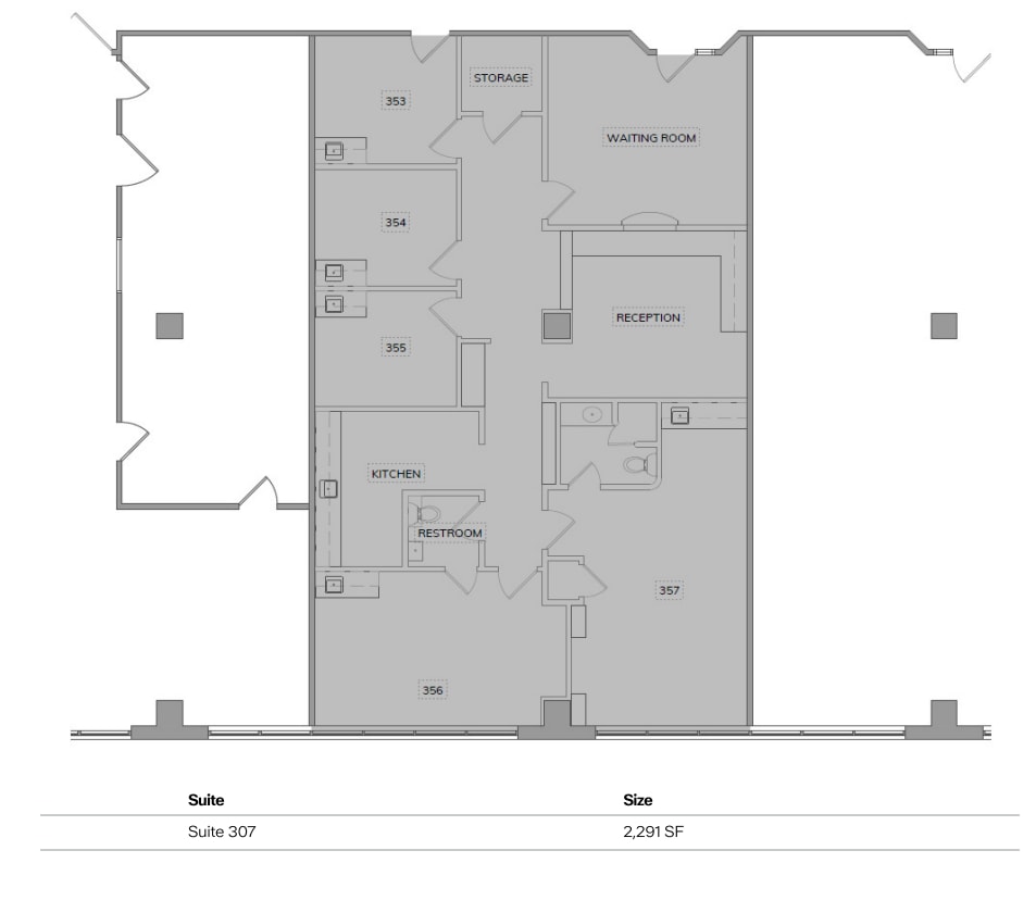 9 Medical Pky, Farmers Branch, TX à louer Plan d’étage– Image 1 sur 1