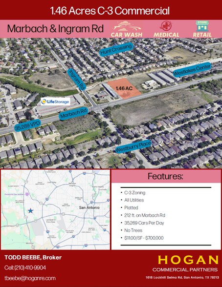Marbach & Ingram, San Antonio, TX à vendre - Photo de l’immeuble – Image 1 sur 2
