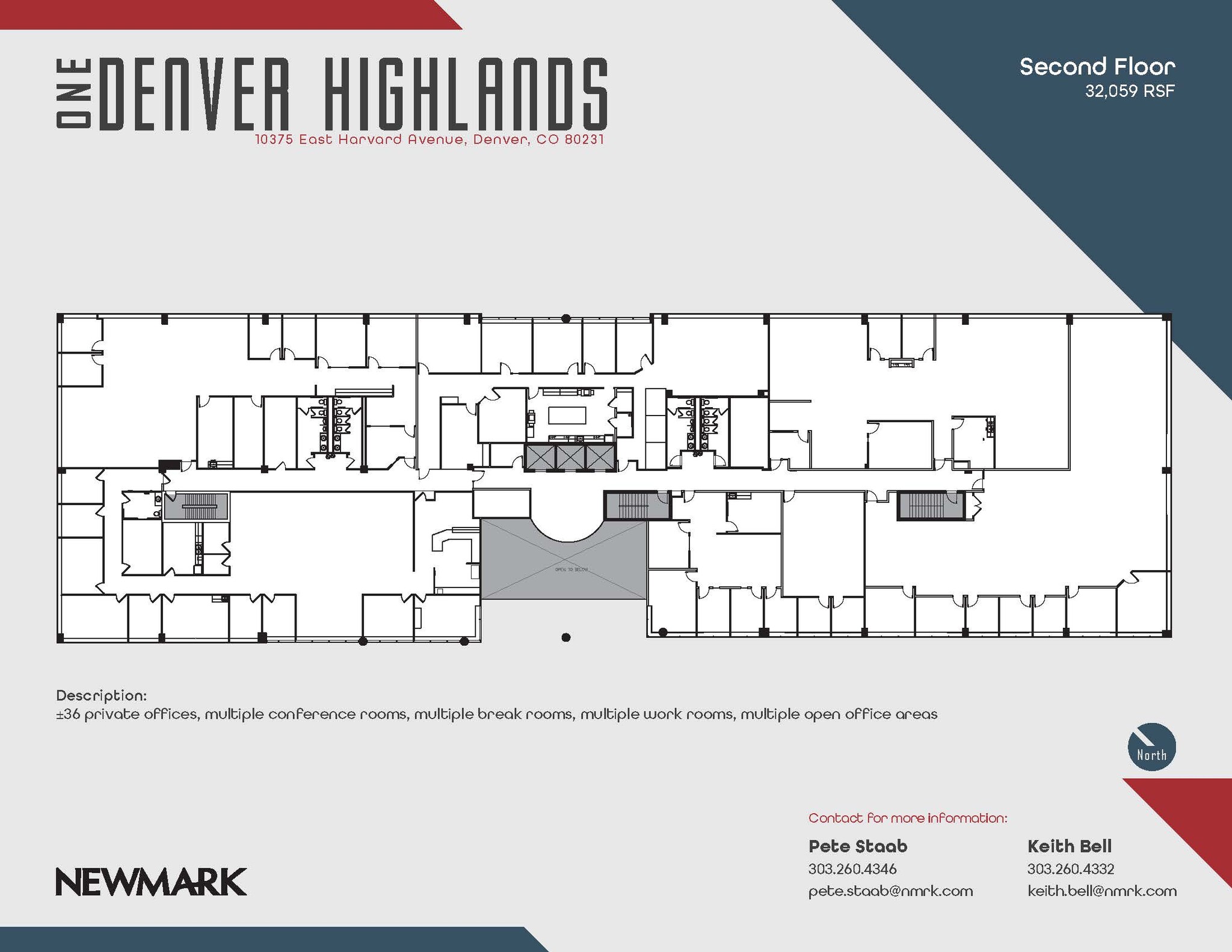 10375 E Harvard Ave, Denver, CO à louer Plan d’étage– Image 1 sur 1