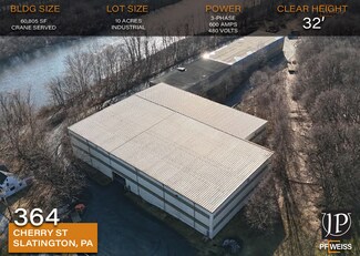Plus de détails pour 364 Cherry St, Slatington, PA - Industriel/Logistique à vendre