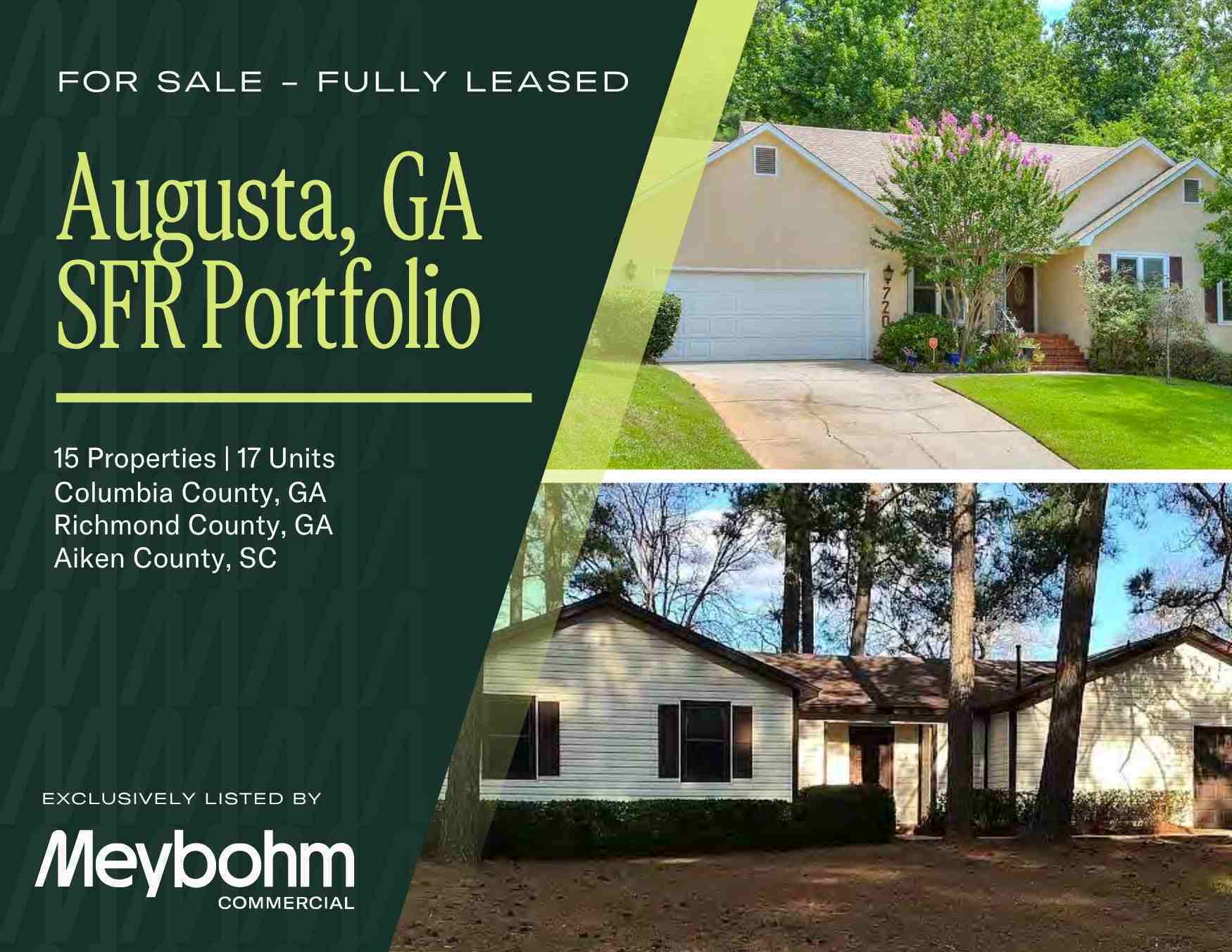 Augusta, GA SFR Portfolio portefeuille de 1 biens à vendre sur LoopNet.fr Photo de l’immeuble– Image 1 sur 21