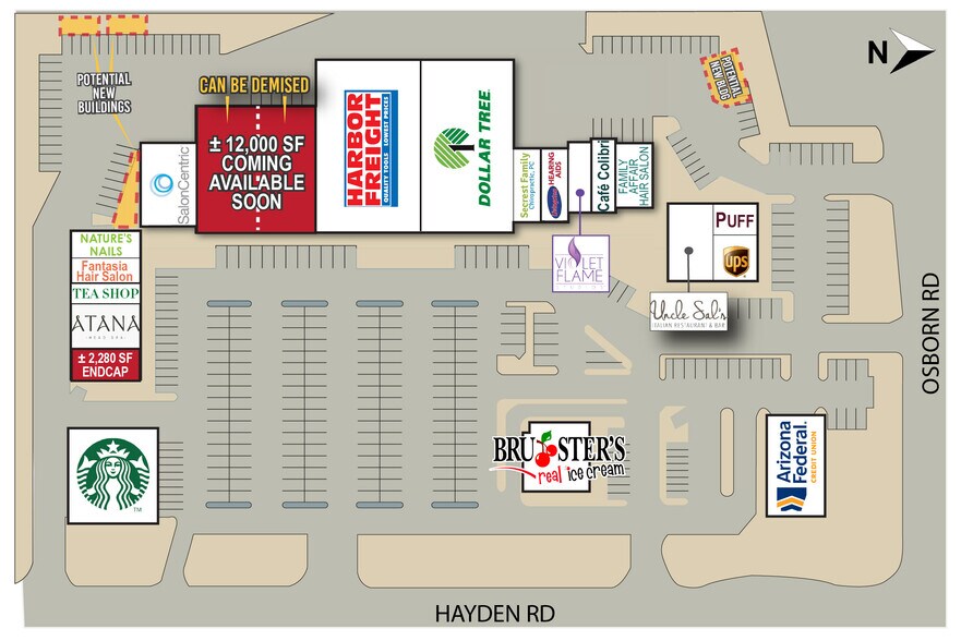 3308-3388 N Hayden Rd, Scottsdale, AZ à louer - Photo de l’immeuble – Image 2 sur 13