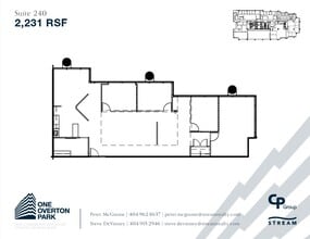 3625 Cumberland Blvd SE, Atlanta, GA à louer Plan d’étage– Image 1 sur 1