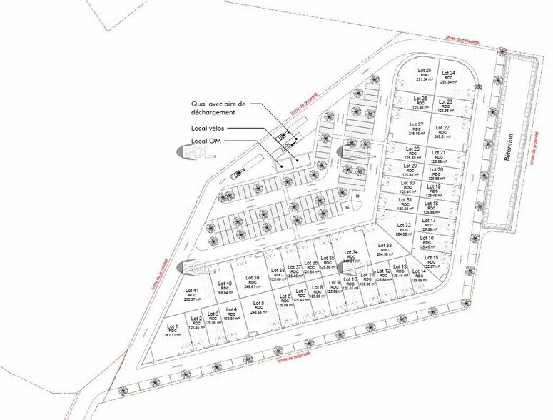 Local d'activités dans Le Pontet à vendre - Plan d’étage – Image 2 sur 3