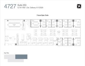 4747 Executive Dr, San Diego, CA à louer Plan d’étage– Image 1 sur 6