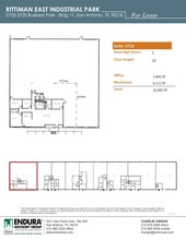 5702-5720 Business Park, San Antonio, TX à louer Plan d’étage– Image 1 sur 1