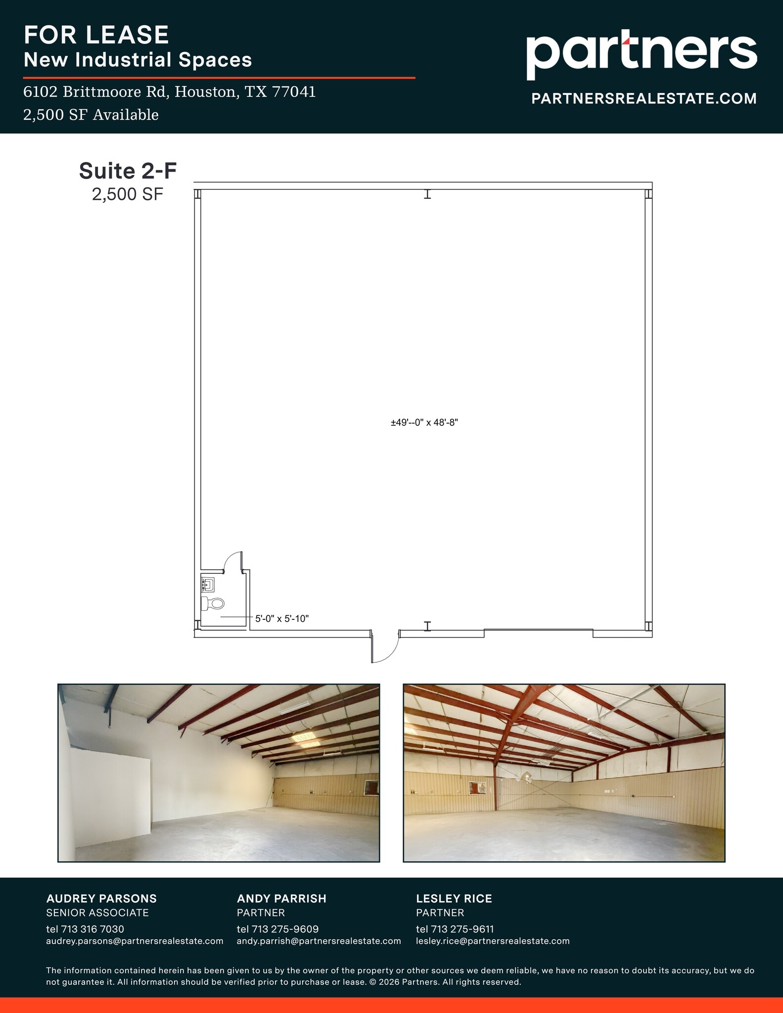 6100 Brittmoore Rd, Houston, TX à louer Plan de site– Image 1 sur 1