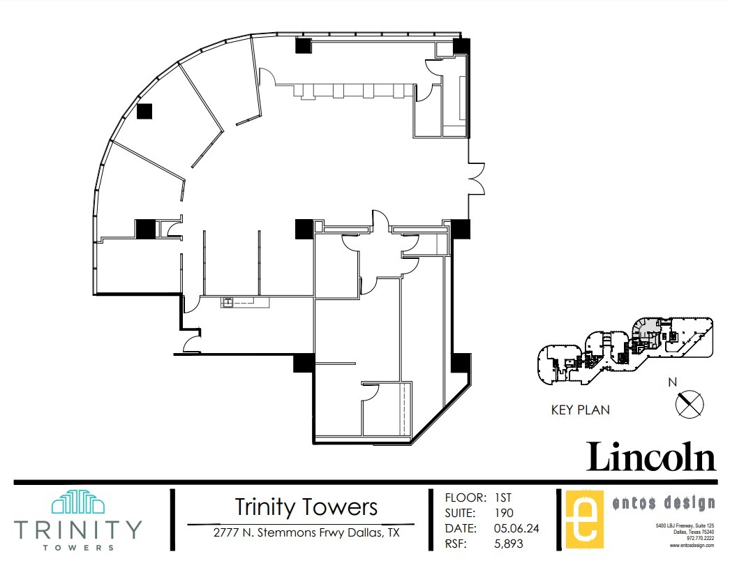 2777 N Stemmons Fwy, Dallas, TX à louer Plan d’étage– Image 1 sur 1